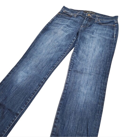 Joes Jeans Straight Leg Classic‎ Mid Rise Dark Blue Denim Stretch 26 - Picture 3 of 9